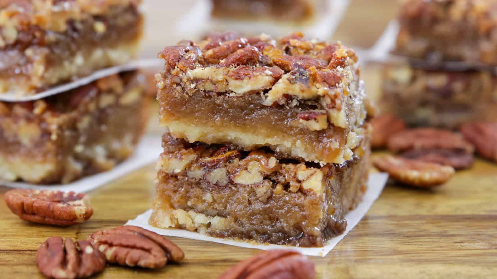 Gooey Pecan Pie Bars: Perfect Texture, Zero Pie Crust Stress